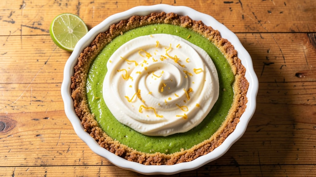 9-Inch Key Lime Pie Recipe: Grapefruit-Zest Crust for Bright Tang