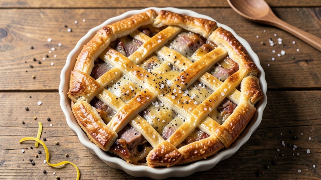 Raised Pork Pie Recipe: Flaky Crust and Savory Gravy Fusion