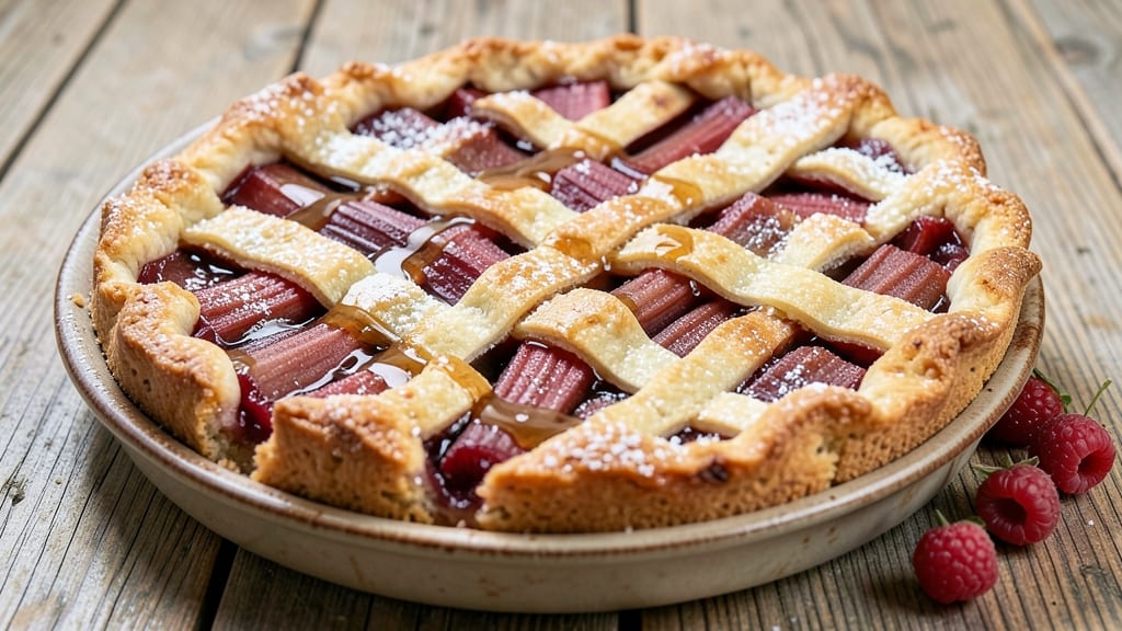 Rhubarb Pie Recipe Vegan: Tart-Sweet Balance Without Dairy