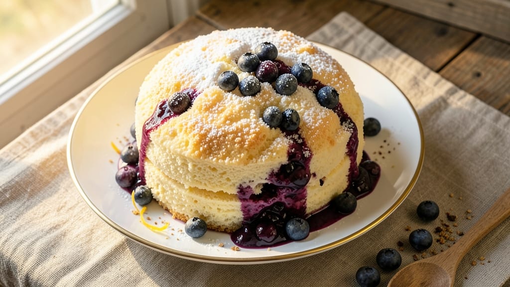 Angel Food Cake and Blueberry Pie Filling Recipe: Light-as-Air Delight in One Dish