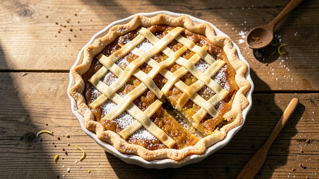 9-Inch Single Crust Pie Recipe: Flaky Layers That Stay Golden Through Baking