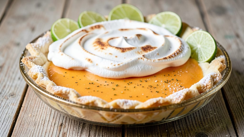 American Key Lime Pie Recipe: Grapefruit-Zest Crust for Tangy Twist