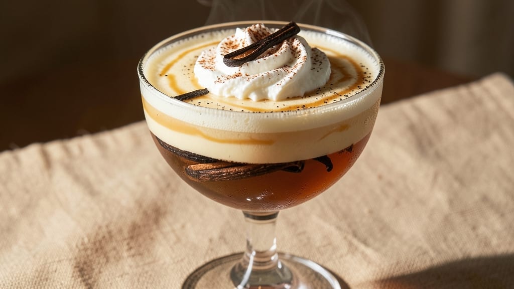 American Pie Drink Recipe: Vanilla Bean Creaminess in Glasses