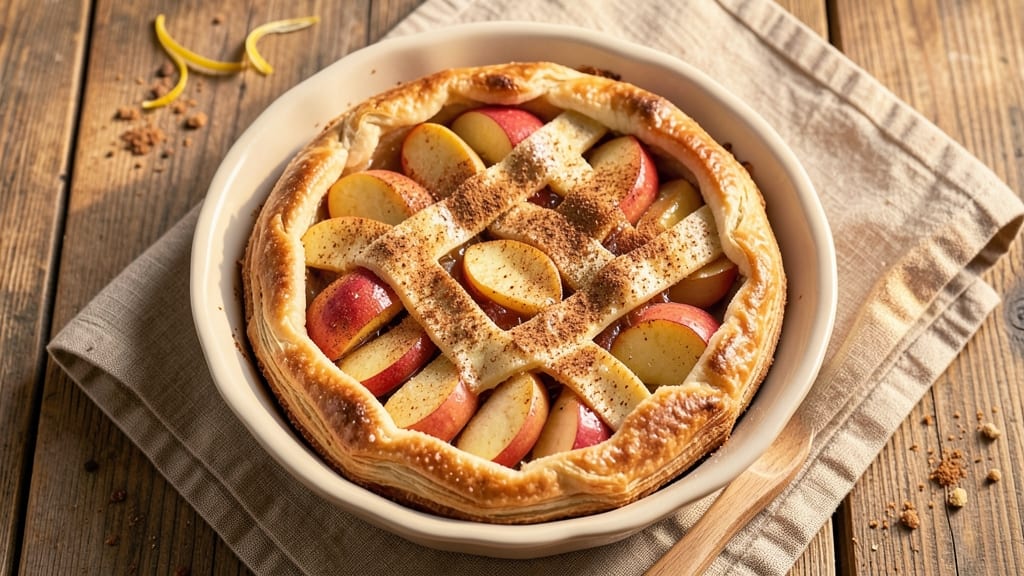 Russian Apple Pie Sharlotka Recipe: Cold Butter Layers for Foil-Sealed Rustic Crust