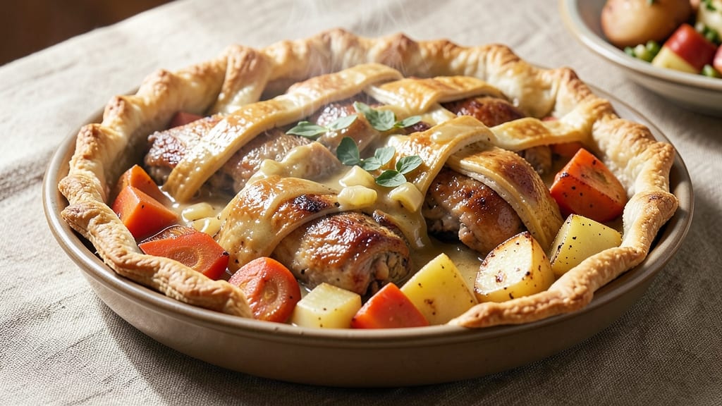 English Pot Pie Recipe: Savory Gravy and Flaky Crust in One Dish