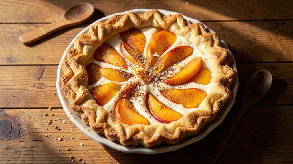 Amish Fresh Peach Pie Recipe: Rustic Lattice Crust With Bursting Summer Flavor