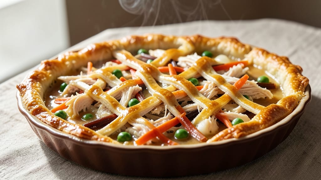 Silver Palate Chicken Pot Pie Recipe: Foil-Sealed Crust That Stays Golden and Flaky