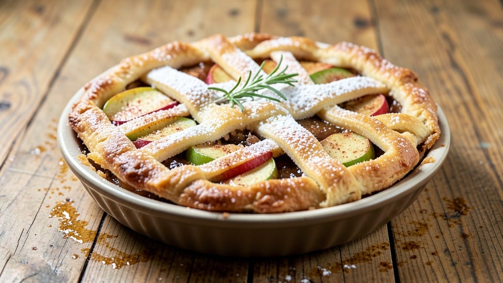 Prue Leith's Apple Pie Recipe: Classic Spiced Filling and Buttery Lattice Crust