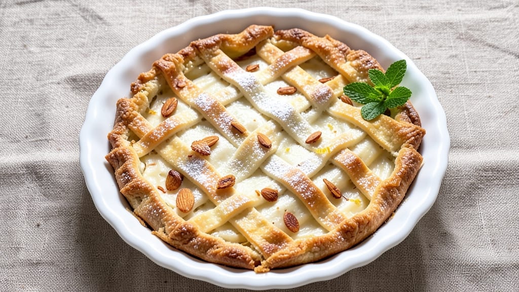 Almond Milk Custard Pie Recipe: Nutty Creaminess Without Dairy