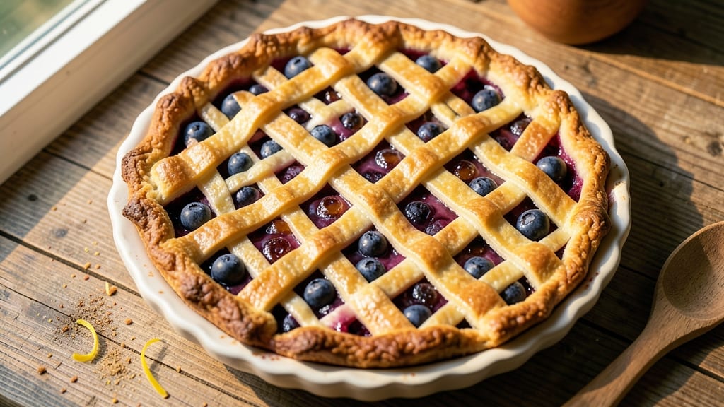 6-Inch Blueberry Pie Recipe: Mini Servings With Perfectly Balanced Tartness