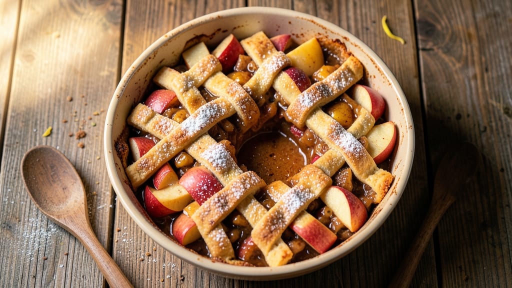 Recipe for Cinnamon Roll Apple Pie Filling Cobbler: Warm Spice and Buttery Swirls in One Dish