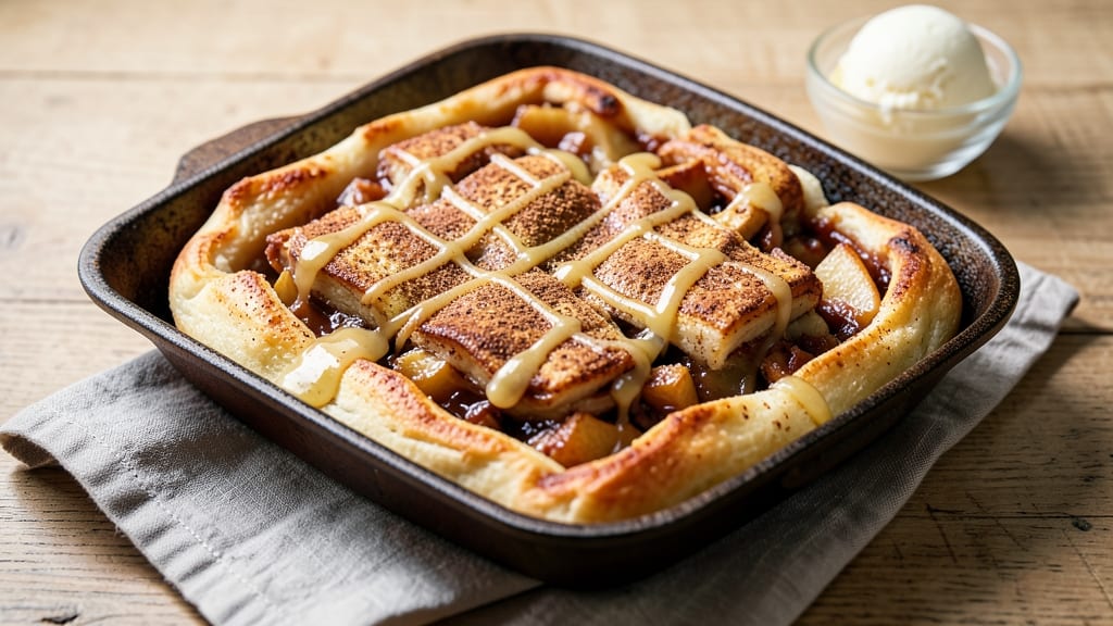 Recipe Using Pillsbury Cinnamon Rolls and Apple Pie Filling: Swirled Comfort Dessert in 20 Minutes