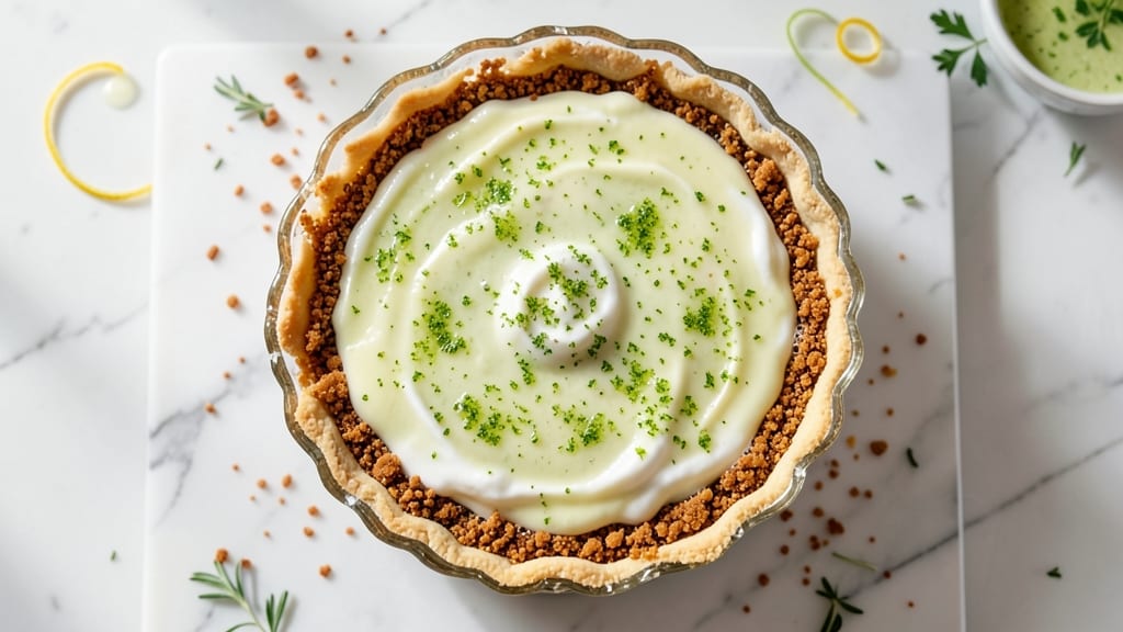 10-Minute Lime Cracker Pie Recipe: Zesty Crunch With Creamy Lime Filling