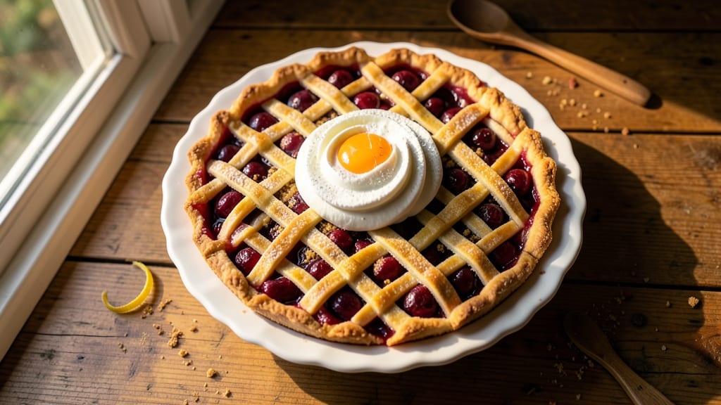 Lucky Leaf Cherry Pie Recipe: Tart Cherry Burst With Vanilla Bean Swirls