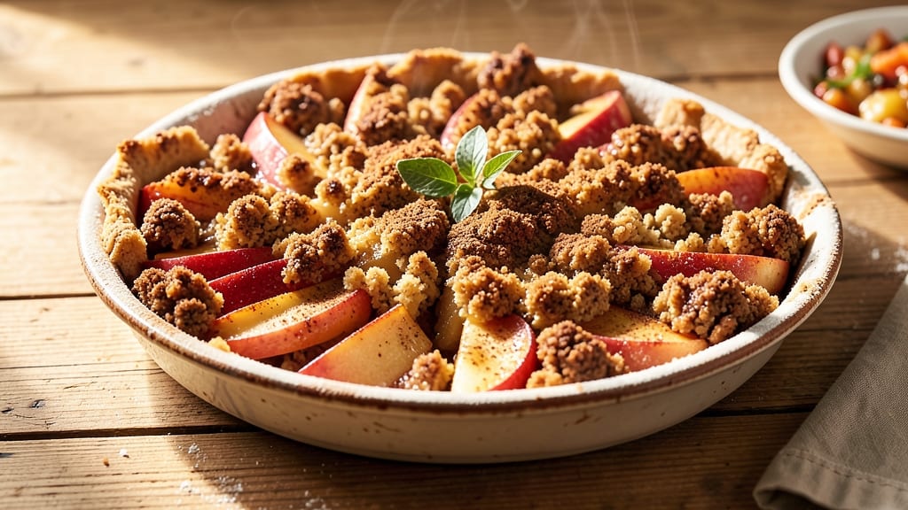 Apple Crumb Pie Recipe Pioneer Woman: Warm Spice Streusel Over Melty Apple Magic