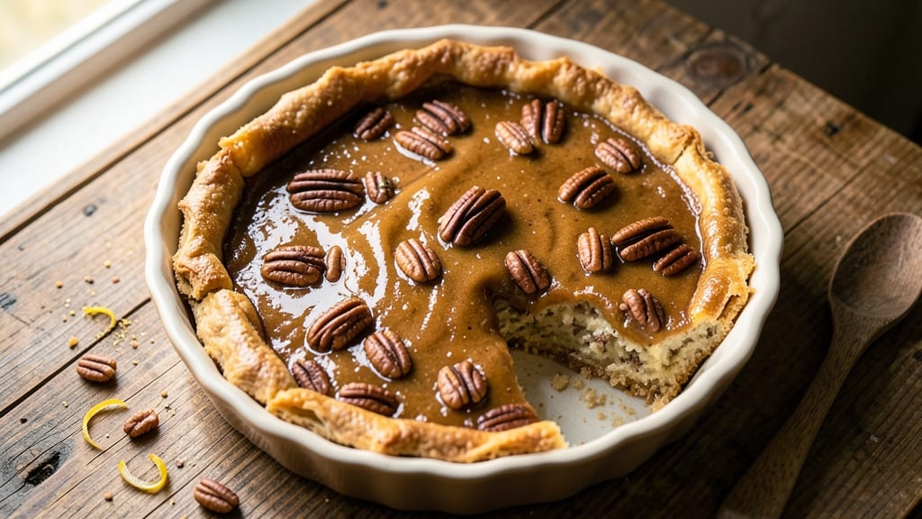 Agave Pecan Pie Recipe: Caramelized Sweetness With Crunchy Nut Clusters