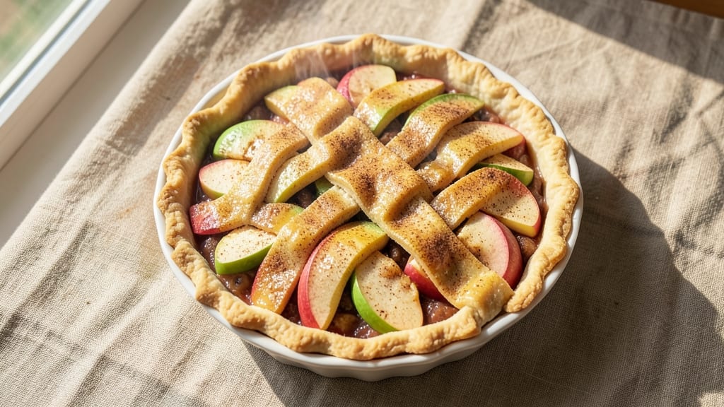 Apple Pie 63 Recipe: Classic Lattice Crust With Foil-Sealed Perfection