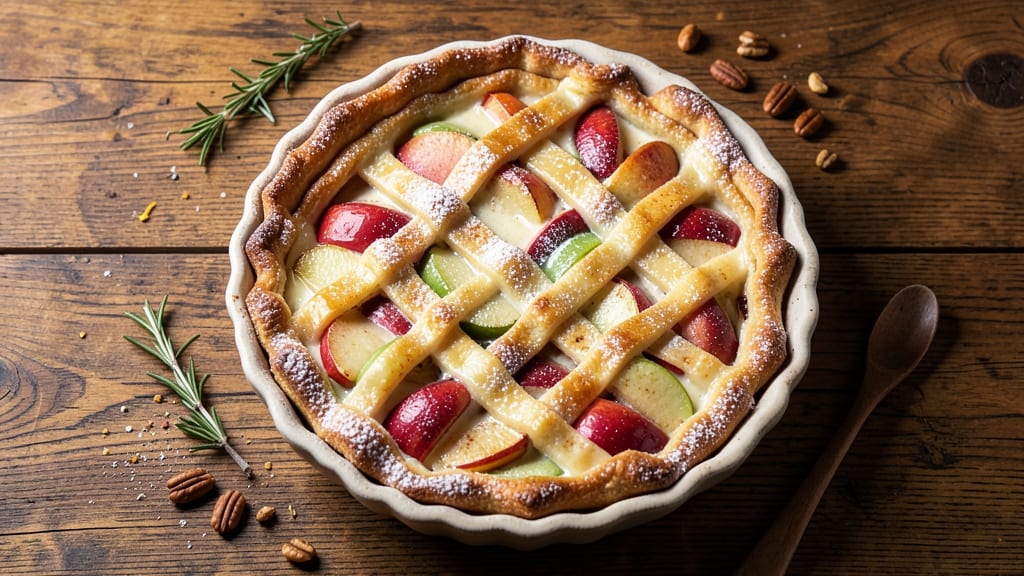 Rick Martinez's Apple Pie Recipe: Foolproof Lattice Crust With Vanilla Bean Swirls