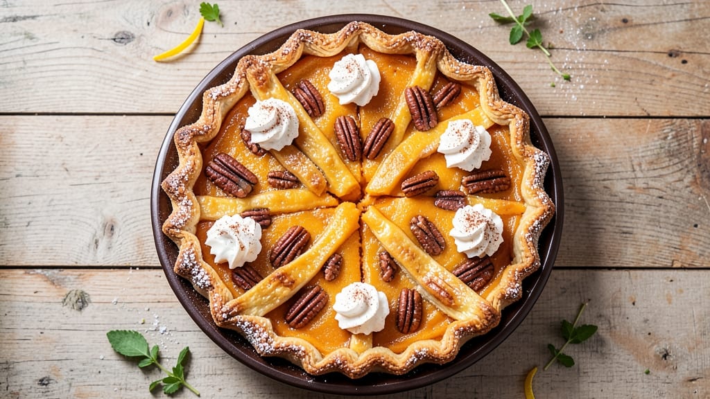 27th Street Bakery Sweet Potato Pie Recipe: Marbled Vanilla-Spice Swirls in One Pan