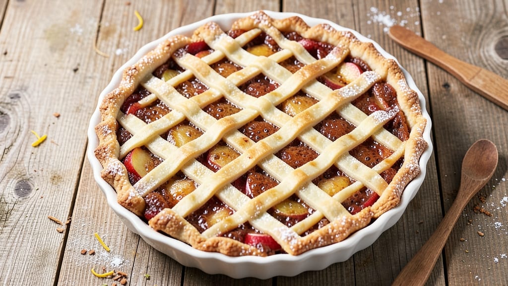 All-American Pie Recipe: Classic Lattice Crust and Cinnamon-Spiced Filling