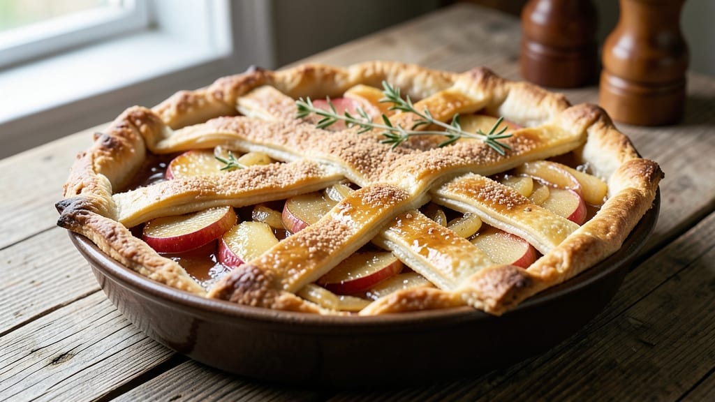 Apple Onion Pie Recipe: Caramelized Sweetness and Savory Crunch in One Bite