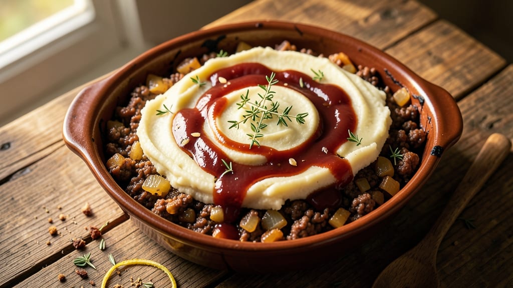 African American Shepherd's Pie Recipe: Savory Mashed Potato Topped Meat Loaf Magic