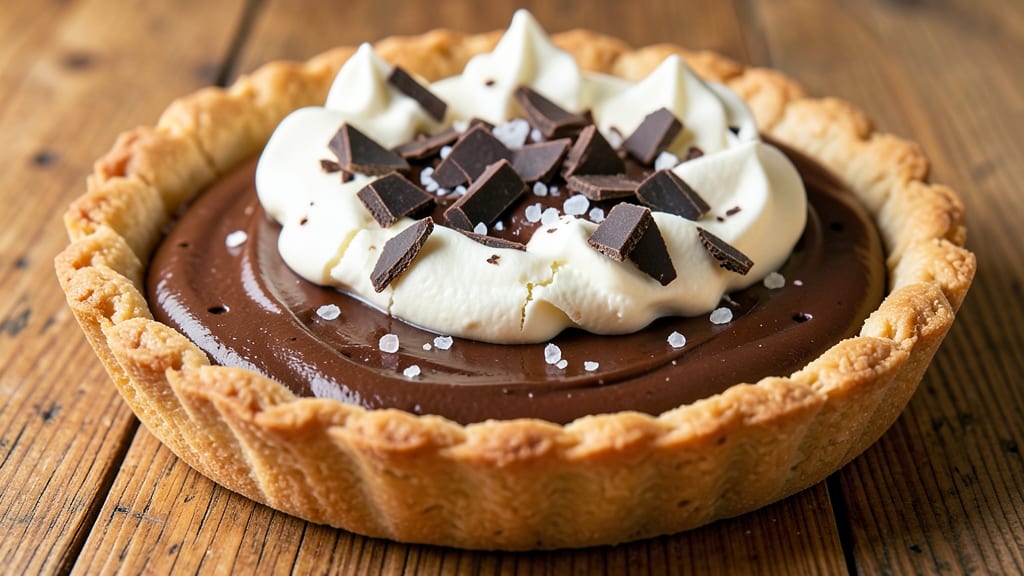 4 Charles Chocolate Pie Recipe: Decadent Vanilla Swirls in a Crispy Crust