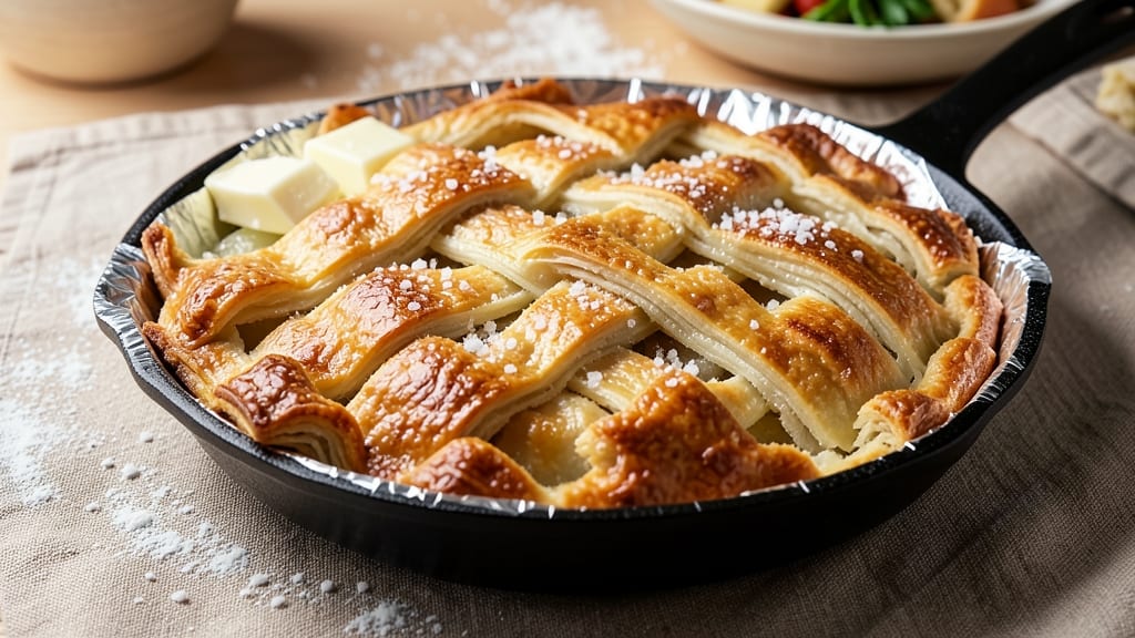 Pot Pie Crust Recipe Quick: Foil-Sealed Flakiness in 20 Minutes