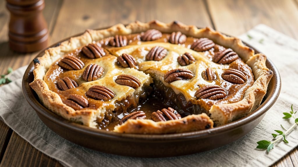 Roasted Pecan Pie Recipe: Buttery Crunch With Warm Vanilla Infusion