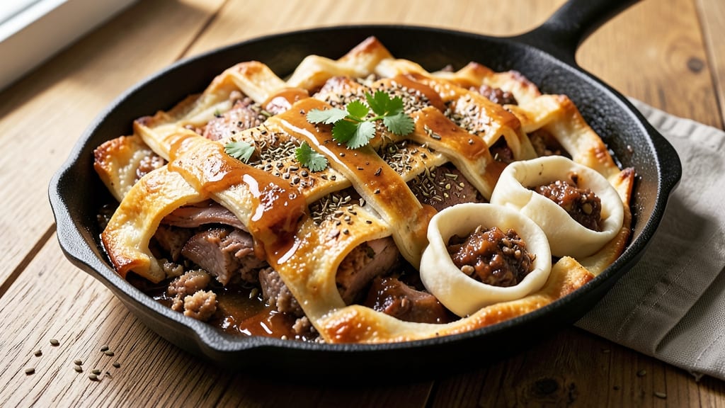 Pork Tamale Pie Recipe: Smoky-Spiced Filling with Foil-Sealed Crust