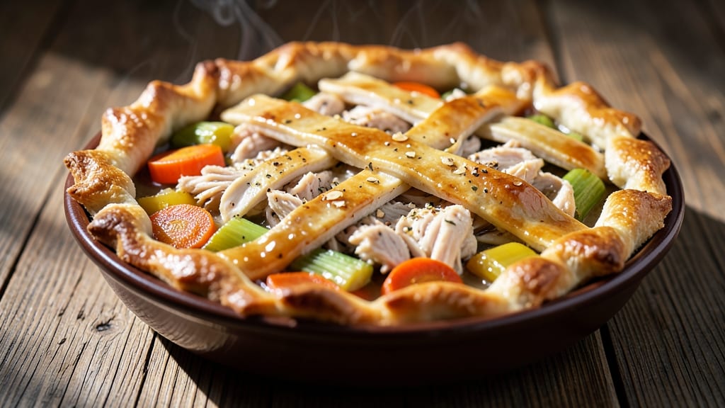 Chicken Pot Pie Recipe No Cream: Savory Gravy and Flaky Crust Harmony
