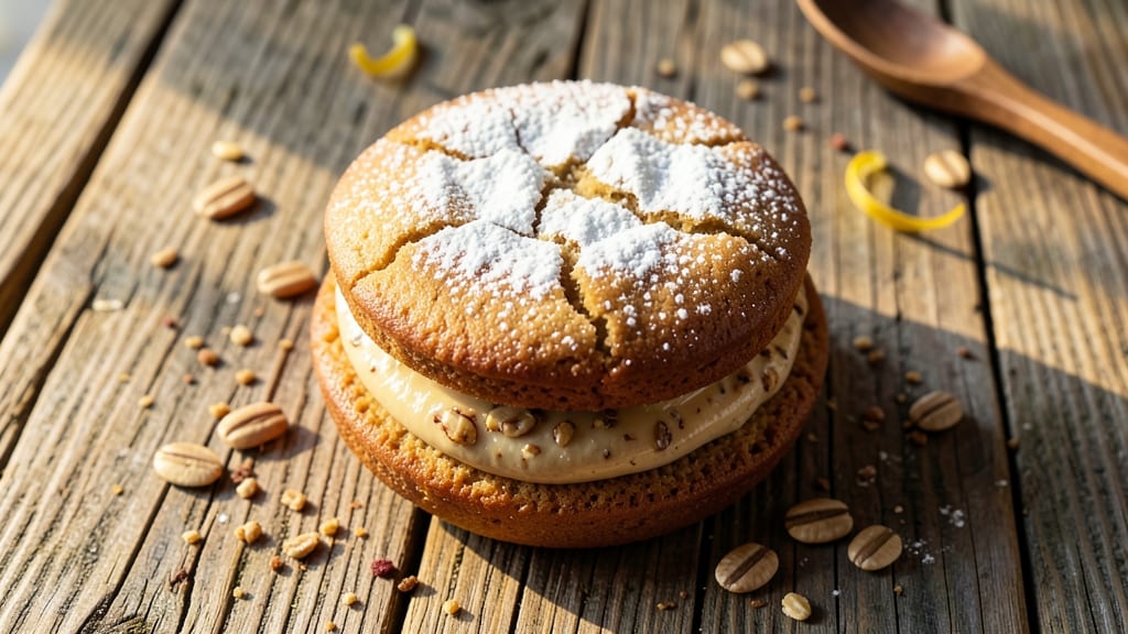 Amish Oatmeal Whoopie Pies Recipe: Spiced Cake Layers With Foil-Sealed Crunch