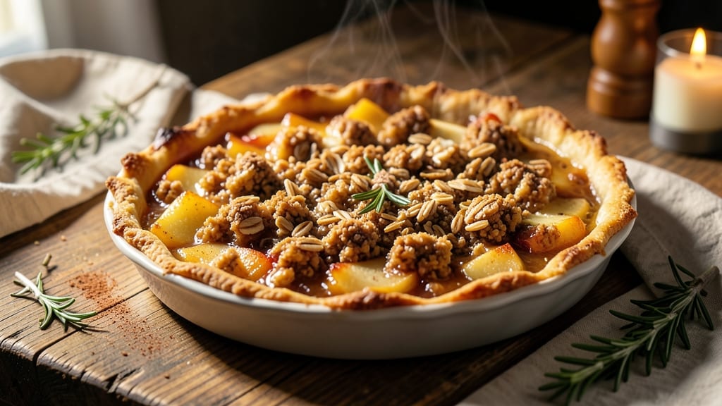 Apple Crumble Pie Recipe With Canned Apples: Spiced Streusel Magic in 30 Minutes