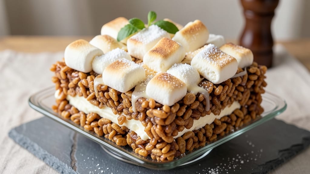 Rice Krispie Cake Decorating Recipe: Edible Glitter & Marshmallow Magic