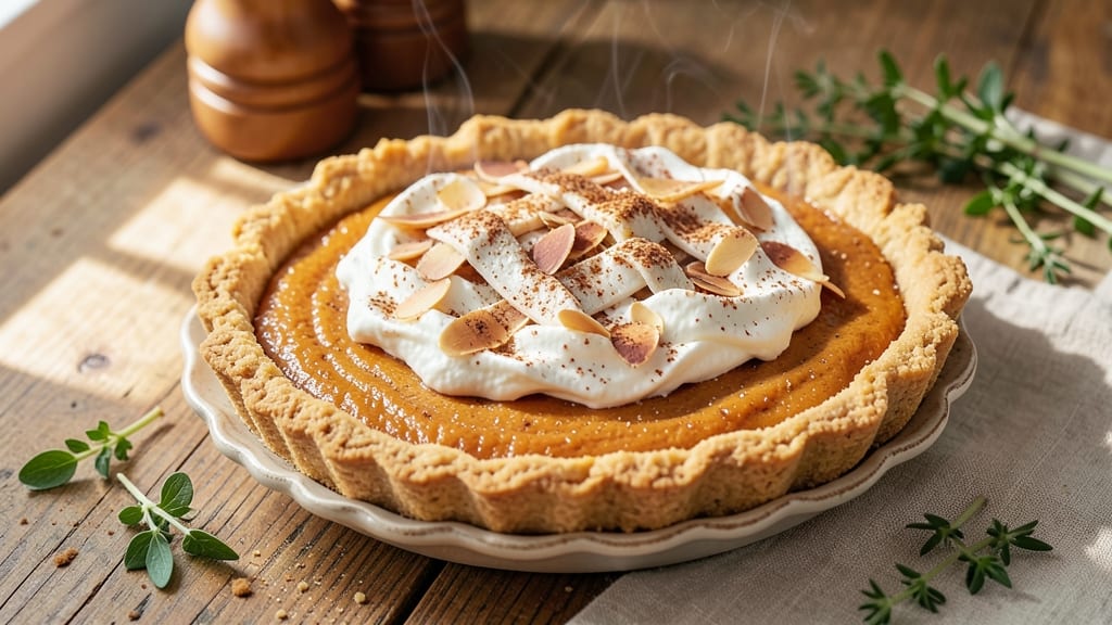 Almond Flour Pumpkin Pie Recipe: Grain-Free Crust With Silky Spiced Filling