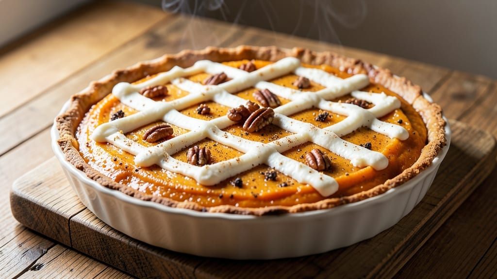 Allspice Sweet Potato Pie Recipe: Warm Spice and Silky Vanilla Swirl Harmony