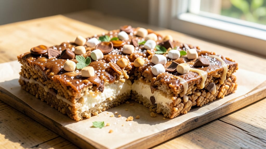 Rice Krispie Treat Recipe with Butterscotch Chips: Crunchy Clusters and Caramelized Sweetness