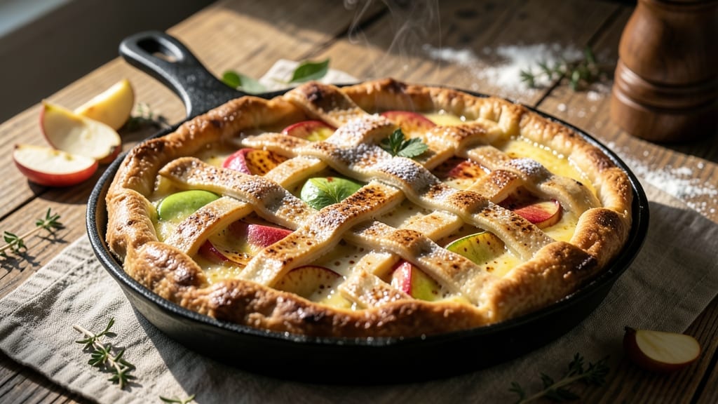 Apple Betty Pie Recipe: Spiced Apple Filling with Buttery Crust Shards