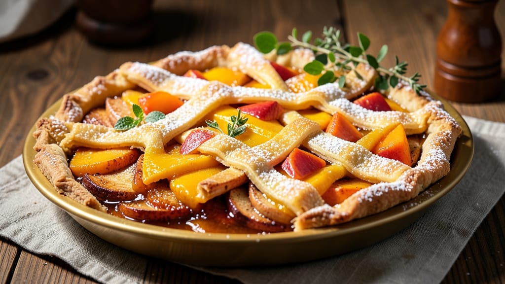 Apple Mango Pie Recipe: Tropical Fruit Fusion With Buttery Crust