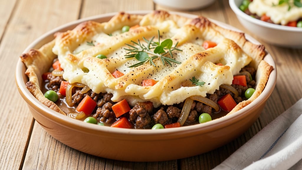 America's Home Cooking Shepherd's Pie Recipe: Savory Gravy Topped With Fluffy Mashed Potato Crust
